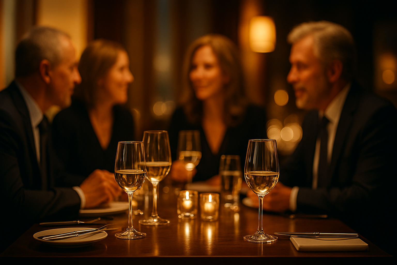 Personas disfrutando de un evento