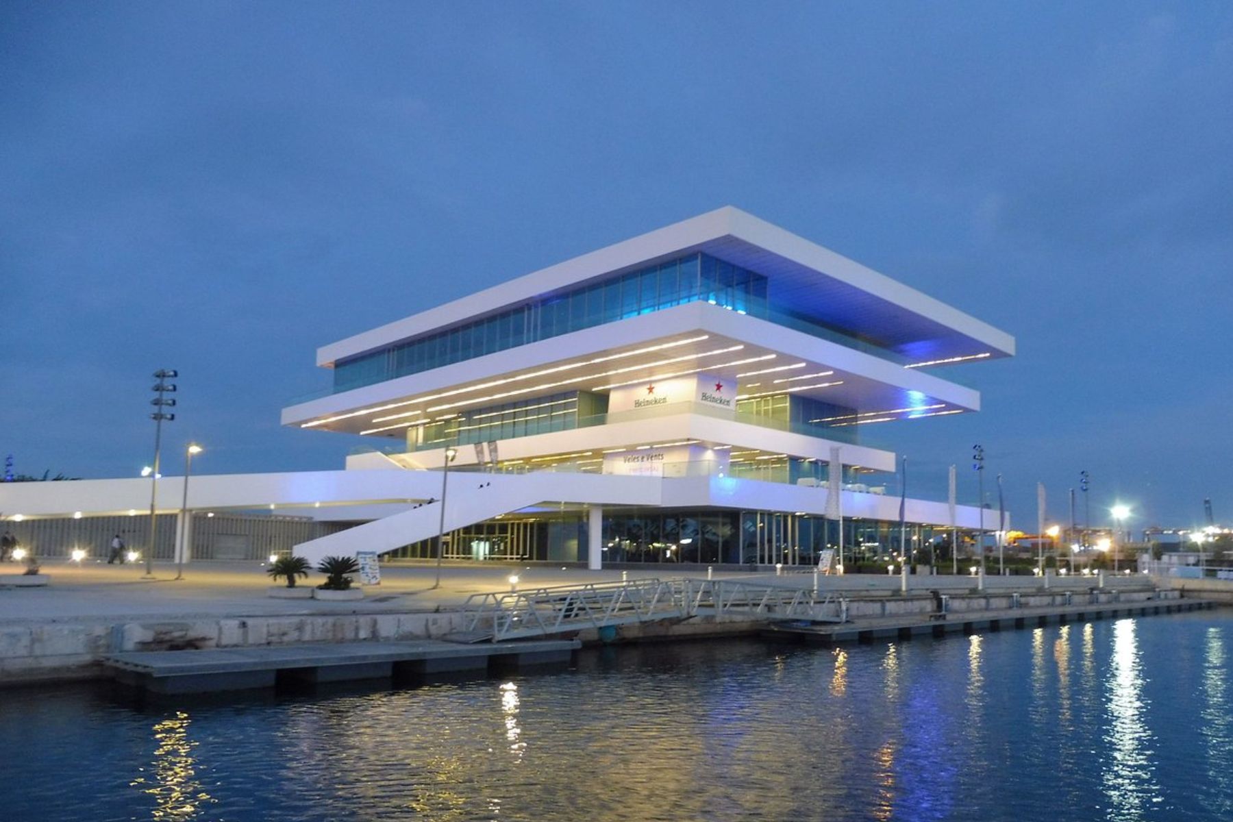 Plato en Restaurante Veles e Vents